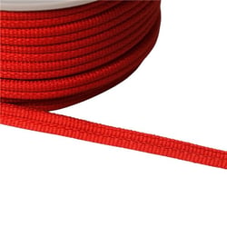 Bobine 20m Double cordon 9mm rouge hermès