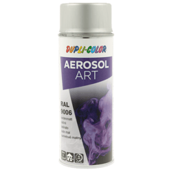 Spray de peinture - Argent - RAL 9006 - Satiné - Tous supports - Aérosol Art