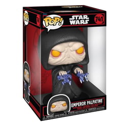 Star Wars : Dark Side - Figurine POP! Super Sized Jumbo Palpatine 25 cm - Funko