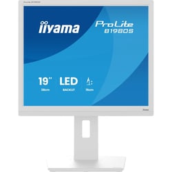 iiyama ProLite B1980S W1 écran plat de PC 48,3 cm (19) 1280 x 1024 pixels SVGA LED Blanc