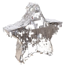 Pinata - Etoile argent - À remplir