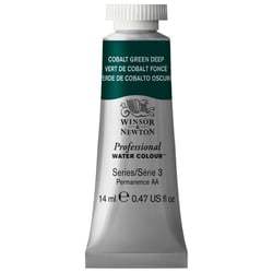 Aquarelle Professionnelle Extra-Fine - 14Ml - Vert Cobalt Foncé - Winsor Et Newton