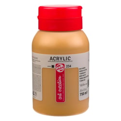 Peinture acrylique - Terre de Sienne Naturelle - 234 - Pot de 750 ml - Talens Art Creation