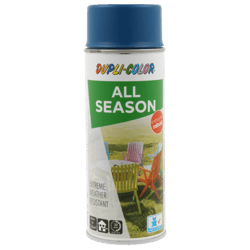 Spray de peinture - Extra robuste - Bleu gentiane - RAL 5010 - Mate - Tous supports - All season