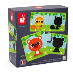 Puzzle Les animaux et leur ombre - Jura Toys