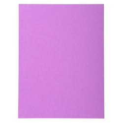 Paquet de 100 chemises Forever® 220 100% recyclé - 24x32cm - Lilas - x 5 - Exacompta