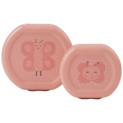 Lot de 2 boîtes à goûter à clip Trixie