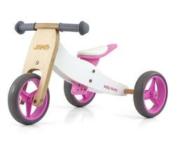 Porteur 2-en-1  Jake Classique Rose