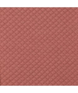 Tissu jersey matelassé losange de 140 cm de largeur Orange vendu par 50 cm