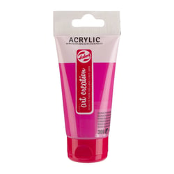 Tube de peinture acrylique Art Creation Talens 75ml rose quinacridone