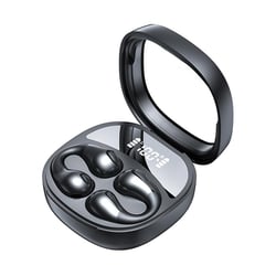 Ecouteurs Bluetooth Blancs Avec Affichage Digital Et Longue Autonomie Noir YONIS
