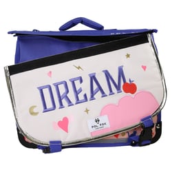 Cartable 38 cm – POL FOX DREAM – Rose – Réversible – 2 compartiments