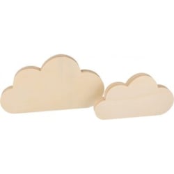 SET 2 NUAGES - BOIS