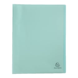 Porte-vue - 80 vues - Vert pastel - Polypro - A4 - Exacompta