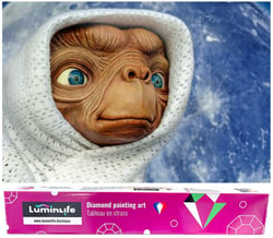 Diamond Painting Broderie Diamant LUMINLIFE 70x50cm, 5D, diamants ronds - ET mon ami​
