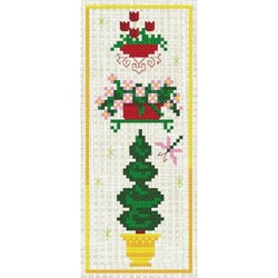 LUC - Kit points comptés 7 x 16 cm Fleurs