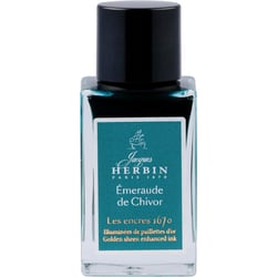 Encre pour calligraphie - Émeraude de Chivor - Les encres 1670 - Herbin - Flacon 15ml