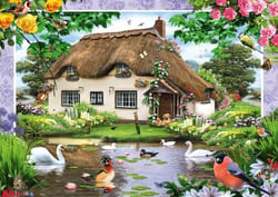 Puzzle 500 pièces - Maison de Campagne Romantique - Schmidt Spiele
