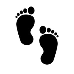 TAMPON PIEDS - 26X36 MM - BOIS