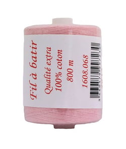 Fil À Batir 100% Coton Bobine De 800 mètres - Care & Create Rose