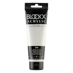 Peinture acrylique - Blanc nacré - 085 - BLOCKX Artist - Qualité beaux-arts - Tube 120ml