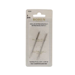 Aiguilles Smyrne sans pointe x2
