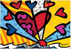 Puzzle 1000 pièces - Romero Britto - New Day - Bluebird Puzzle