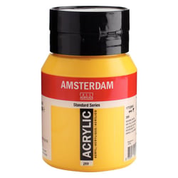 Peinture Acrylique - Jaune azo moyen - 269 - Amsterdam - Pot de 500ml