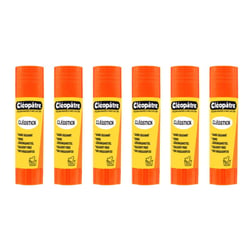 Lot de 6 bâtons de colle Cléostick - 21G - Cléopâtre