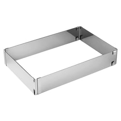 Cadre à gâteau réglable 27 à 52 cm Zenker Smart Pastry