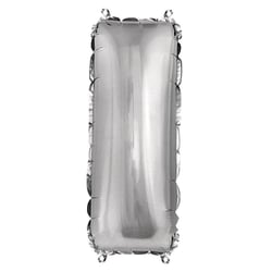 Ballon Lettre I, 40cm, 1pce. , argent