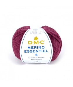 Pelote de laine Merino Essentiel 4 - DMC - Certifié Oeko-Tex 858 Violet