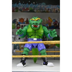 Les Tortues Ninja Archie Comics - Figurine Stump Wrestling Leatherhead 18 cm - Neca