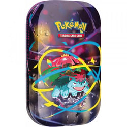 Mini-tin pokémon me01 méga evolution : méga-florizarre - asmodee - cartes à collectionner française