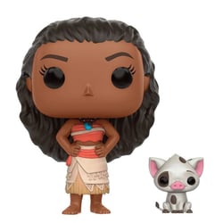 Vaiana, la Légende du Bout du Monde - Figurine POP! Vaiana & Pua 9 cm - Funko