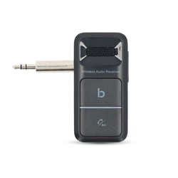 Nedis Récepteur Audio Bluetooth AUX 3,5 mm avec Appel Mains Libres Noir
