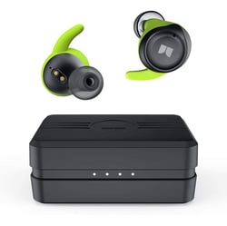Écouteurs sans Fil Bluetooth Intra-Auriculaires Monster Champion Airlinks - Réducteurs de Bruit - Résistent à l'eau - Jusqu'à 100 Heures d'Autonomie - Noir