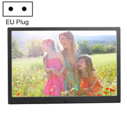 Cadre Photo Numérique 17 Pouces LED Haute Résolution Avec Télécommande Or Noir YONIS
