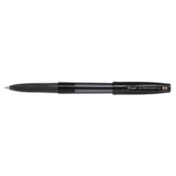 Stylo bille PILOT Super Grip G - Noir - Pointe large - Rechargeable - Lot de 12