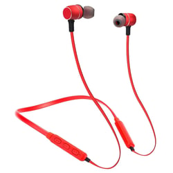 Casque Sport Sans Fil Bluetooth Rouge Pour Smartphones Distance 10m Rouge YONIS
