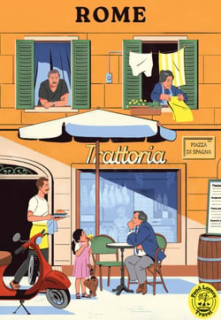 Puzzle 1000 pièces - Rome - Hachette