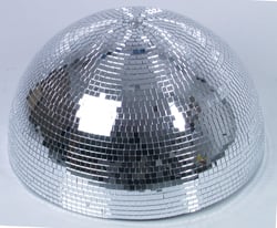 EUROLITE Demi boule à facettes 50 cm motorisée