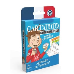 Cartatoto conjugaison : niveau cp ce1 ce2 - france cartes - jeu de cartes - jeu éducatif