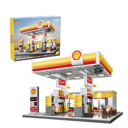 Jeux De Construction - Cada - La Station Essence Shell -