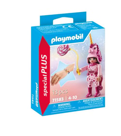 71583 Jeune fille avec deguisement licorne - Playmobil