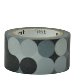 Masking tape ardoise - Pois - 10 m x 20mm