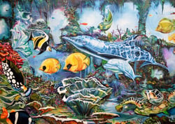 Puzzle 500 pièces - Underwater World - Bluebird Puzzle