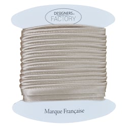 Passepoil satin beige vendu par 5 mètres – designers-factory