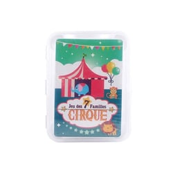 Jeu des 7 familles - Le cirque - Jeu de cartes pour enfant - A partir de 3 ans