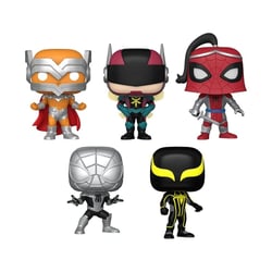 Marvel - Pack 5 figurines POP! Year of the Spider Special Edition 9 cm - Funko